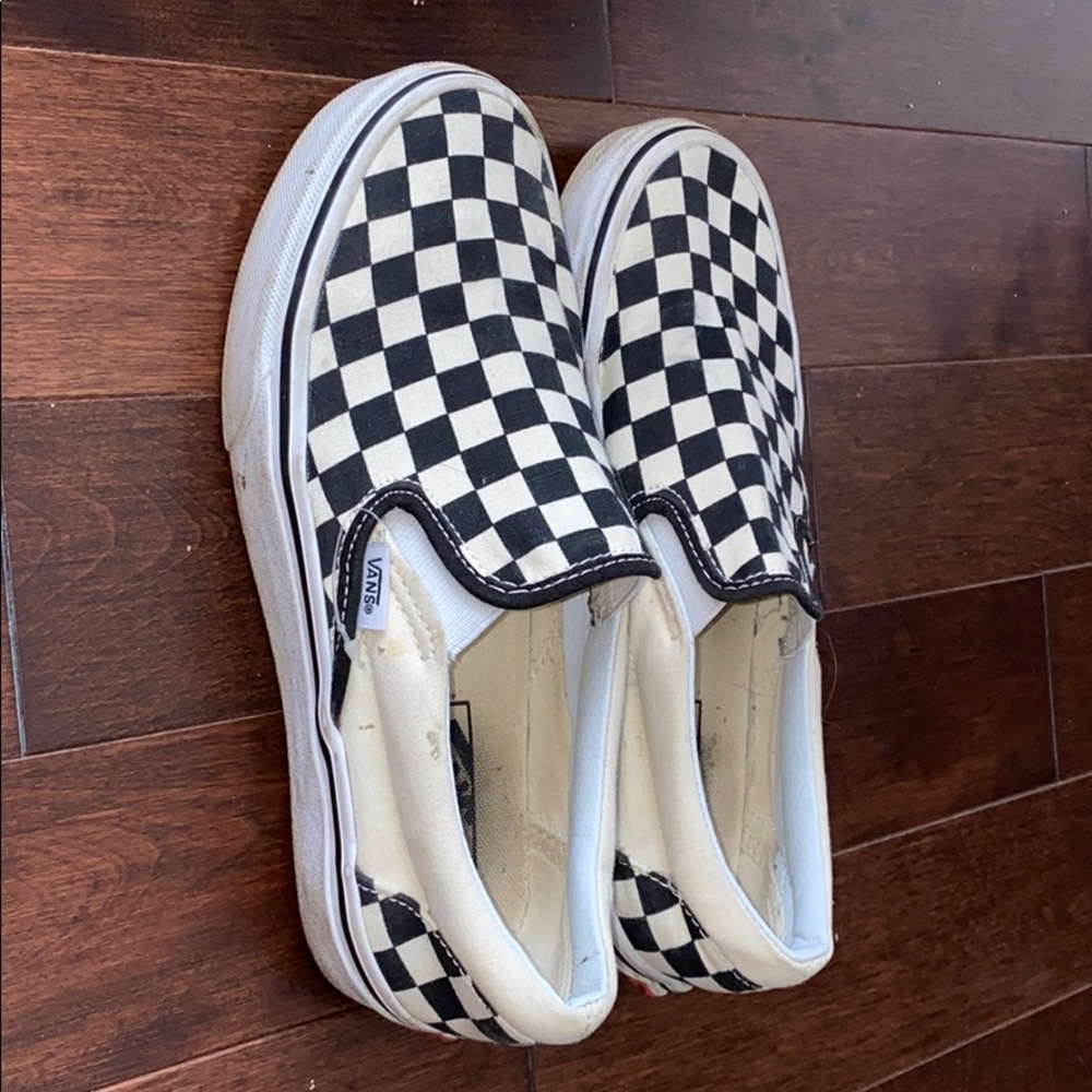 Checkered vans